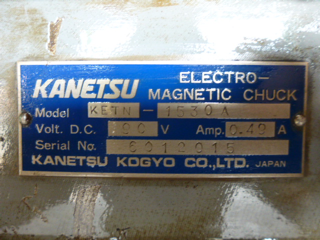 カネツー マグネットチャック KETN-1530A