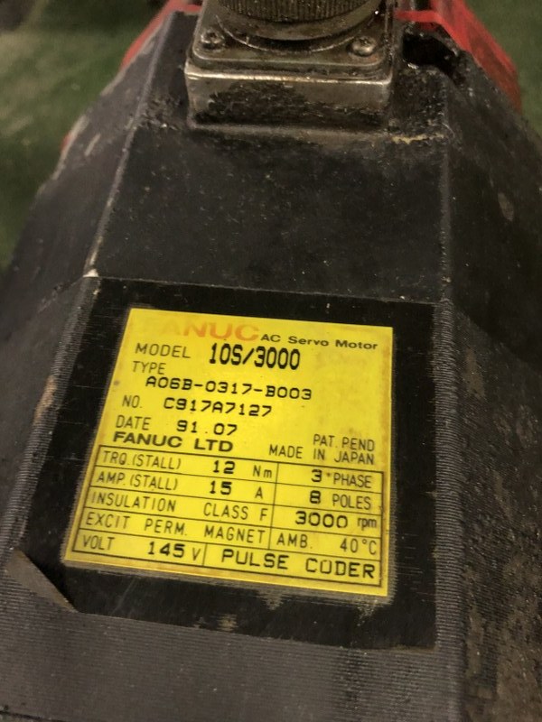 FANUC/ファナック ACサーボモーター A06B-0317-B003