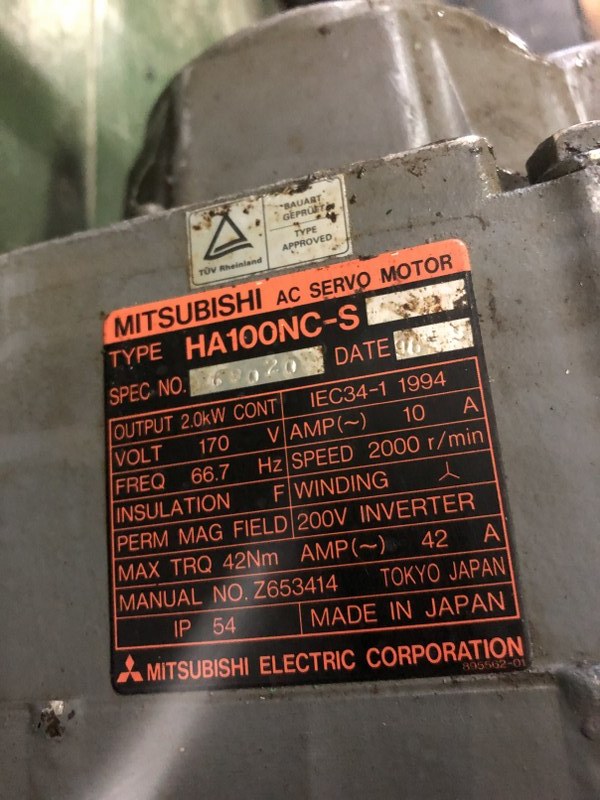 三菱/MITSUBISHI モーター HA100NC-S