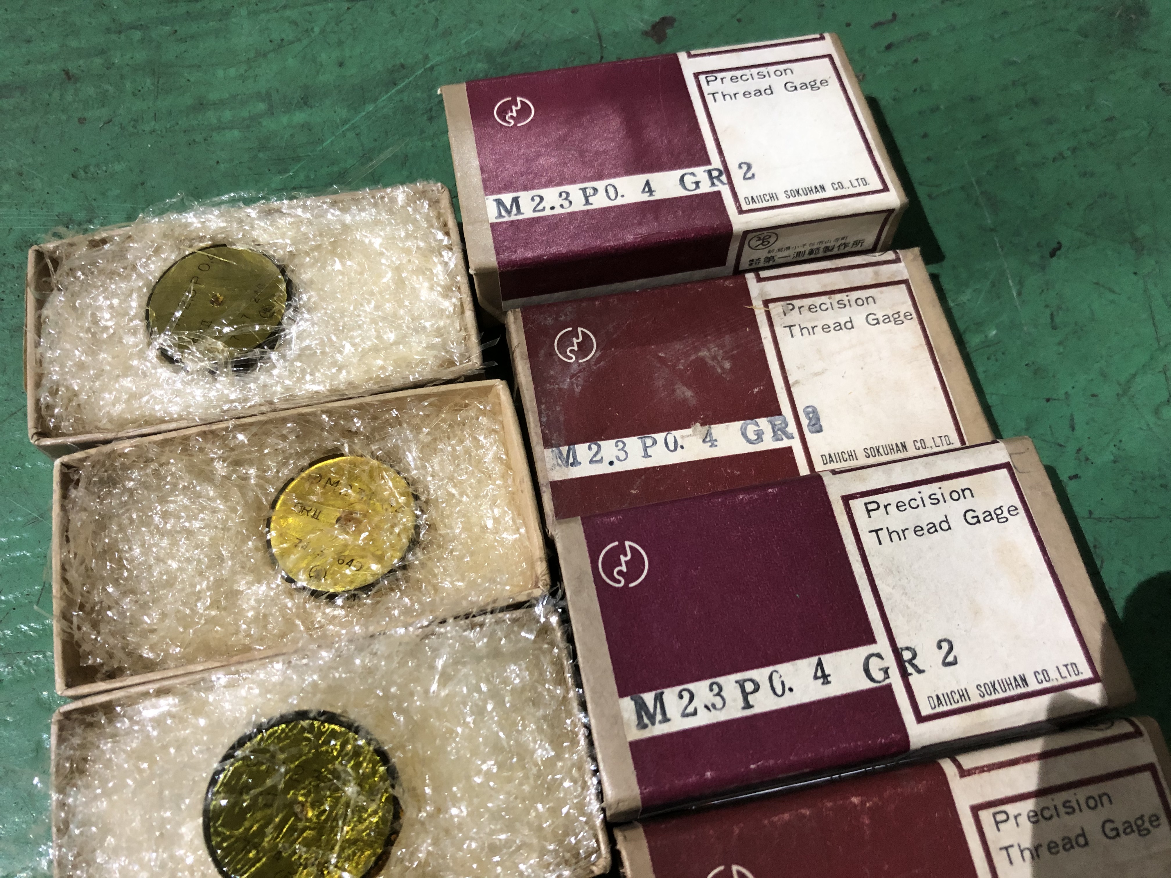 第一測範/DAIICHI SOKUHAN ねじリングゲージ（1セット6個） M2.3 P0.4 GR2