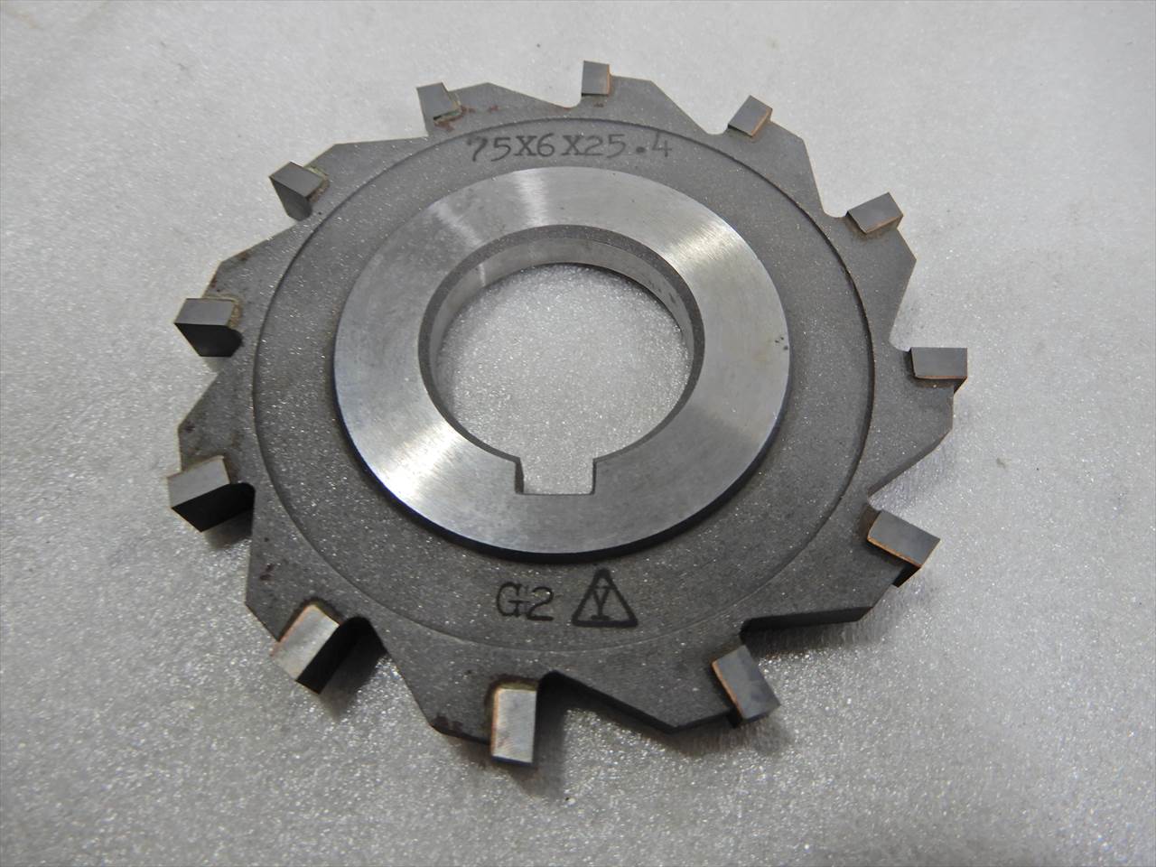 CARBIDE GSサイドカッター 75×6×25.4