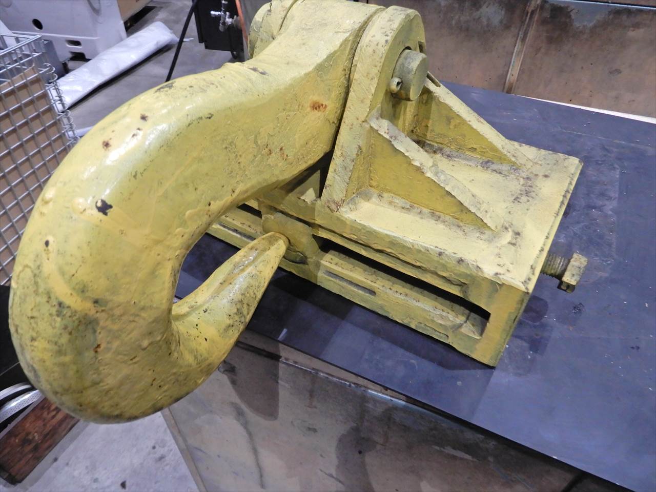  フォークリフト用吊りフック　ベース335×150　全長400 