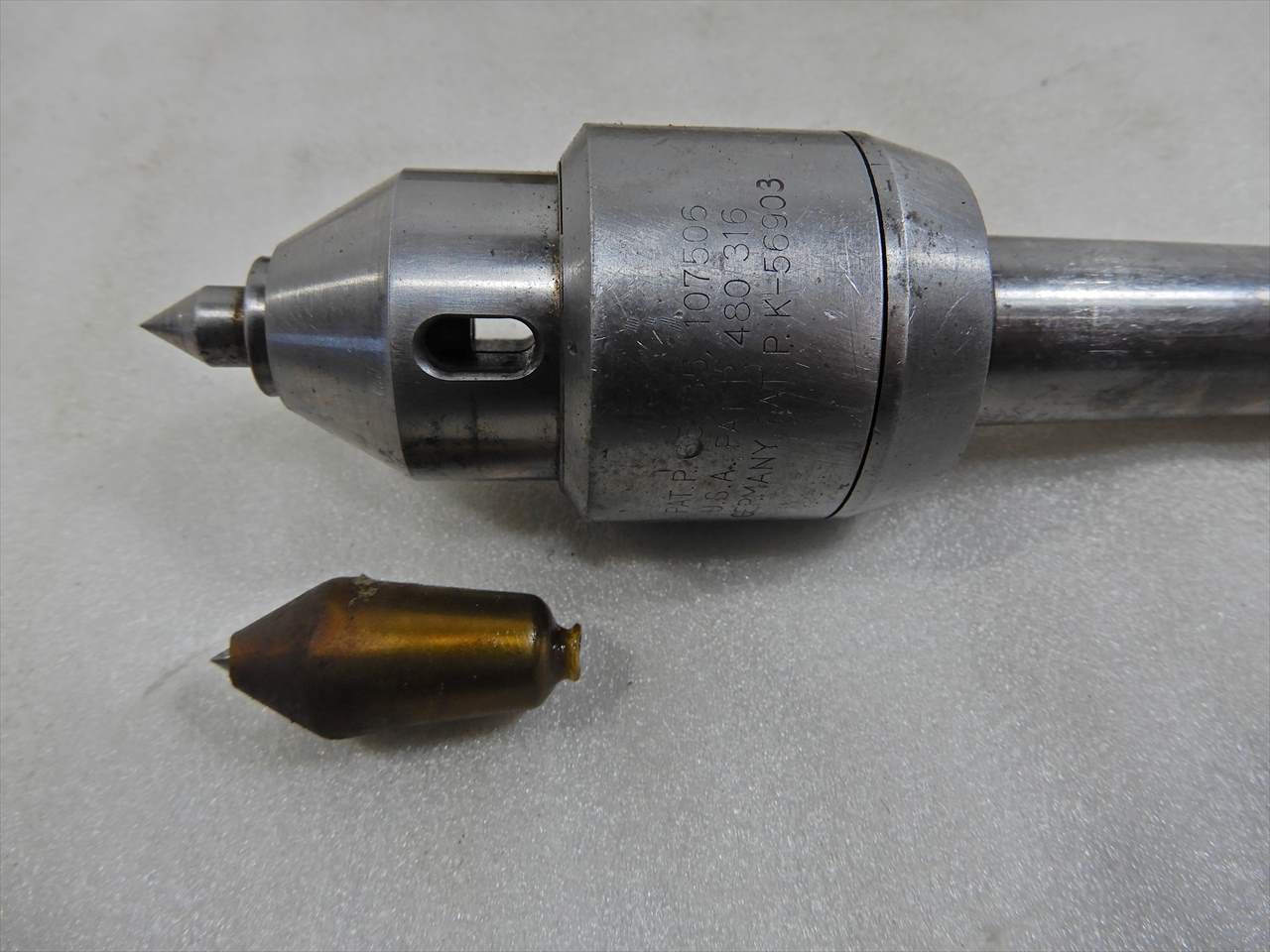 カブト 先端取替式回転センター MT3