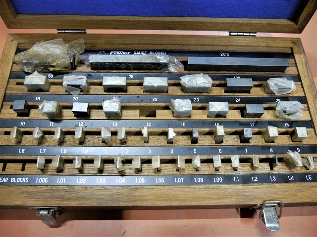 Fowler ブロックゲージセット 47PCS