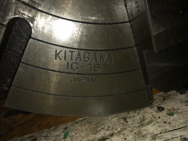 北川/KITAGAWA 4爪チャック IC-16