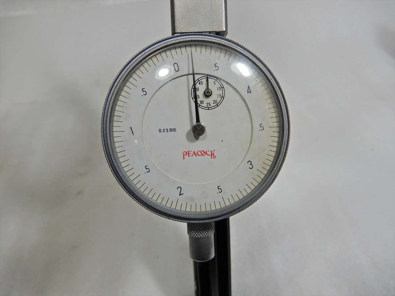 PEACOCK ダイヤルキャリパーゲージ LA-5　0-50mm　深さ150mm