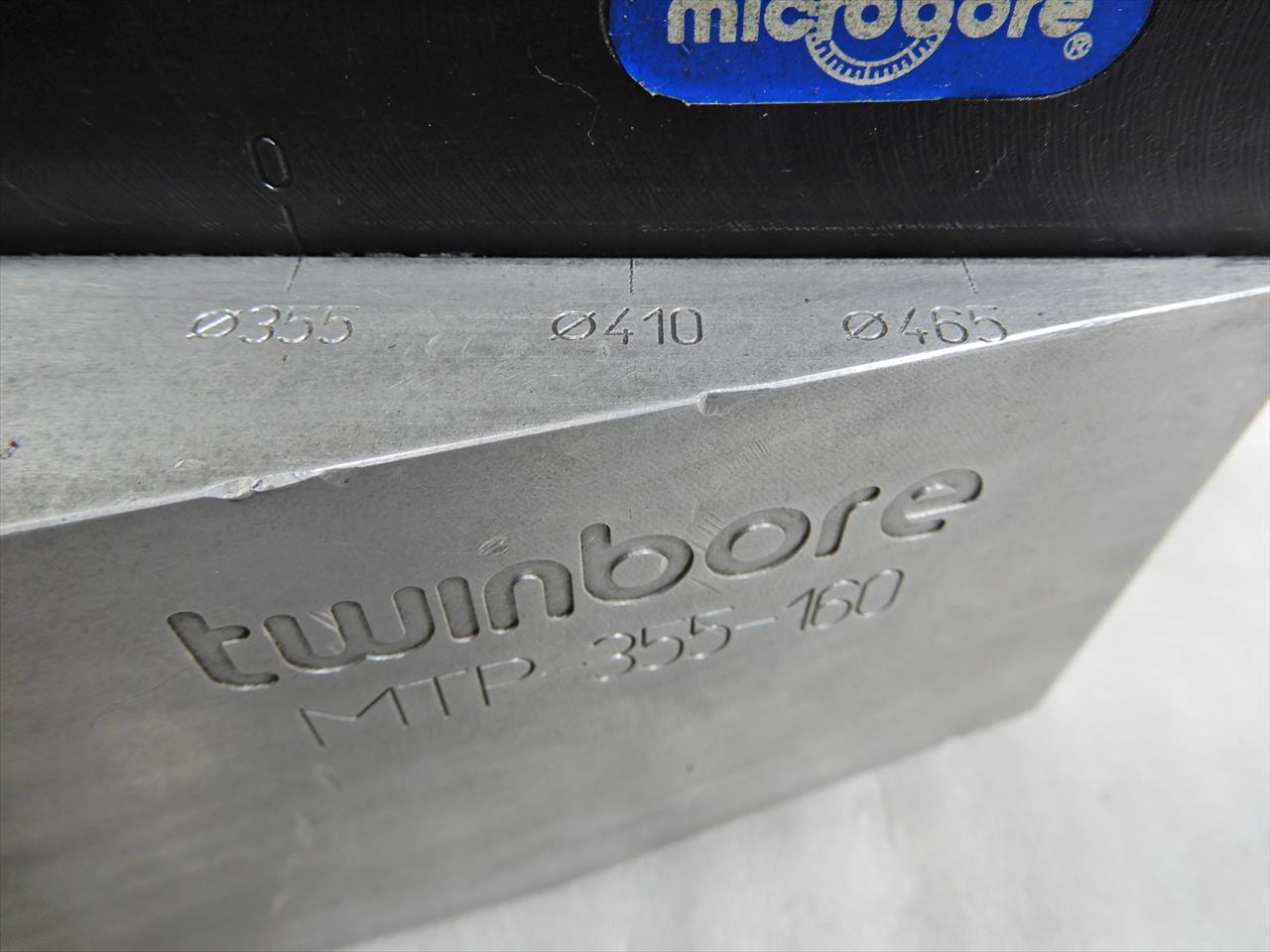 twinbore ボーリングヘッド MTP-355-160 MTP-135-1TL付き