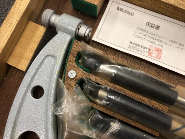 ミツトヨ/Mitutoyo 替アンビル式外側マイクロメーター 340-412N　OMC-300DM