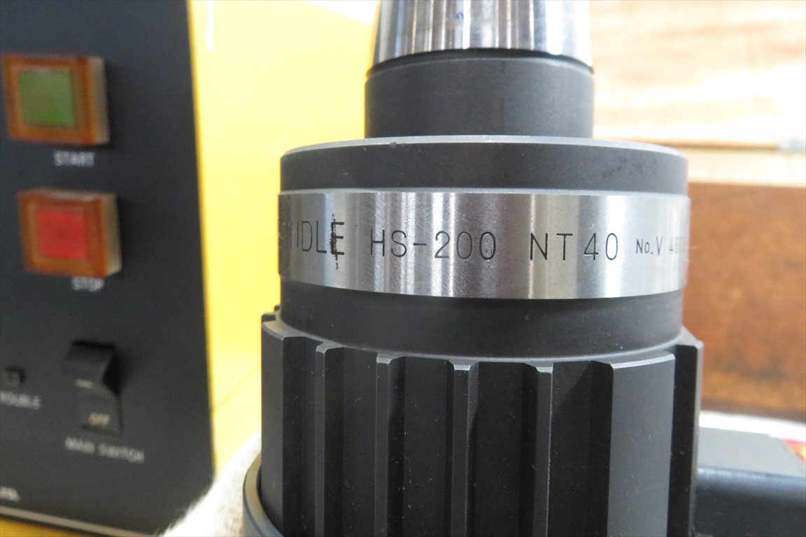 日本精密 リューリューター　増速スピンドル　(6)ター　増速スピンドル　(6) HS200-NT40