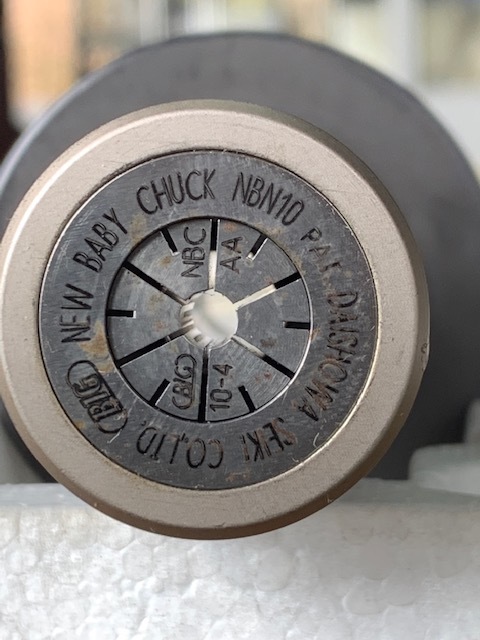 BIG,大昭和精機, NEW ベビーチャック BT40-NBS10-120