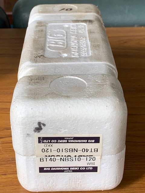 BIG,大昭和精機, NEWベビーチャック BT40-NBS10-120