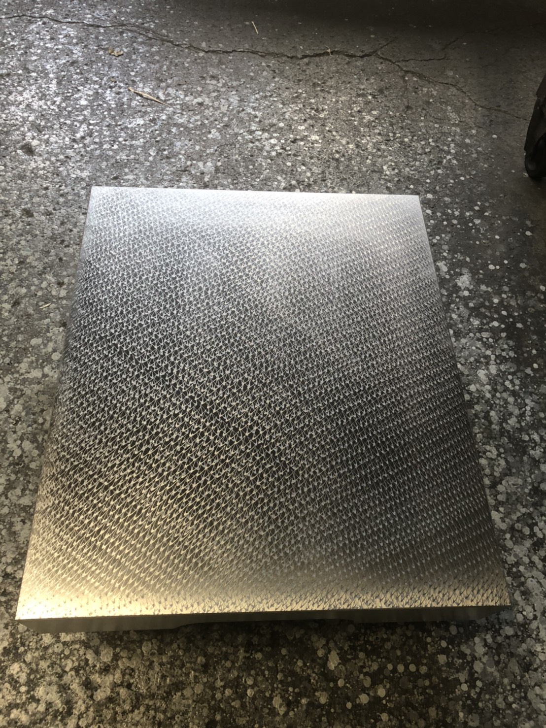 ユニセイキ 箱型定盤　研磨仕上 500x600mm