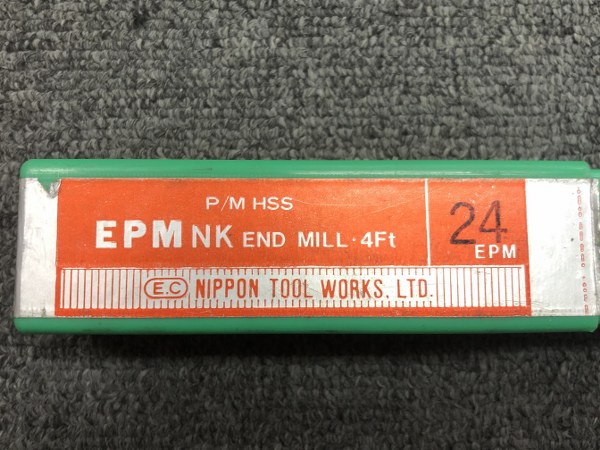 E.C　NIPPON　TOOL エンドミル EPM24NK