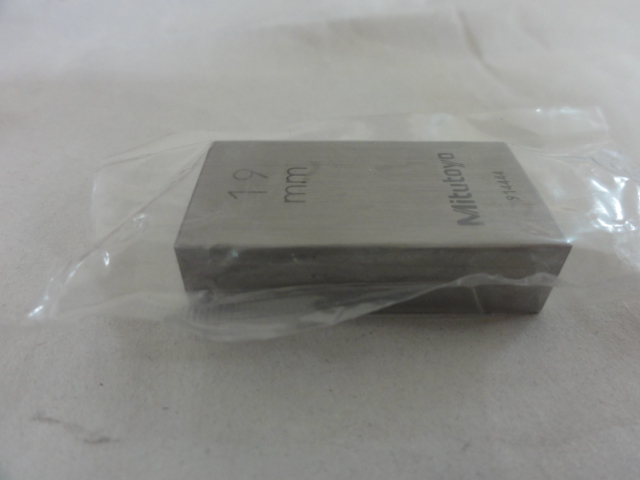 MITUTOYO｜ミツトヨ ブロックゲージ 19mm