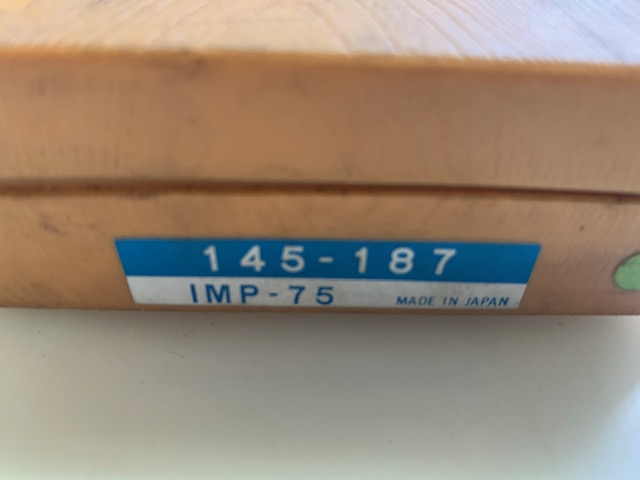ミツトヨ キャリパー型内側マイクロメーター IMP-75
