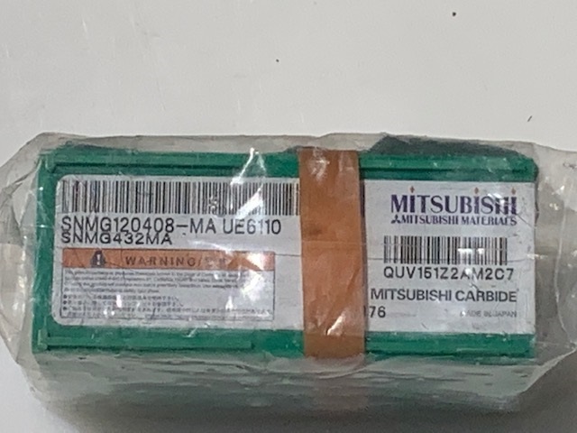 三菱 チップ（新古品） SNMG120408-MA UE6110（新古品）