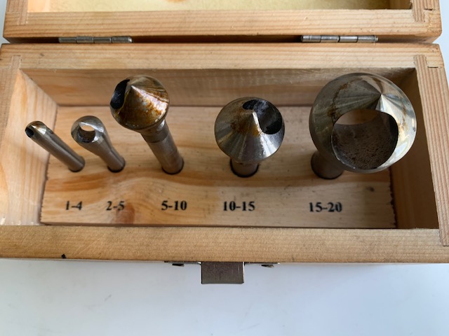 --,, 面取りカッター　　　　(新古品) 5本セット