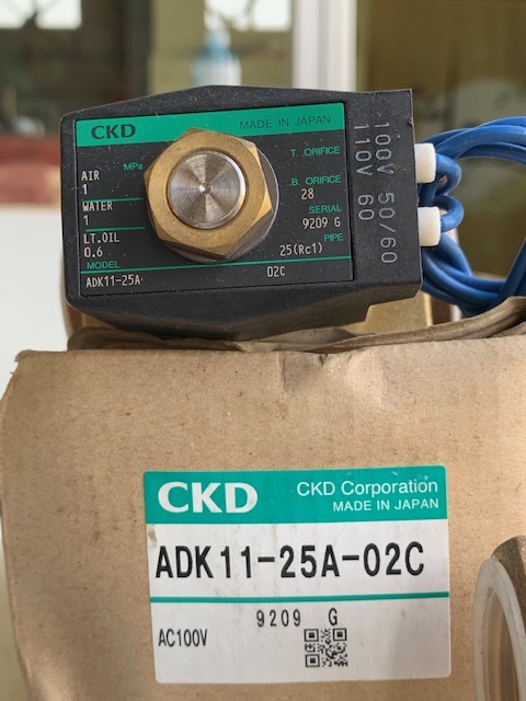 CKD 電磁弁 AB11-25A-02C 100V（新古品）