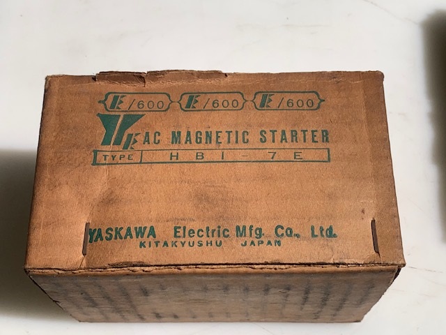 安川電機 マグネットスターター HBI-7E（新古品）