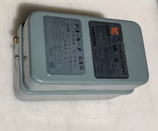 安川電機 マグネットスターター HBI-7E（新古品）