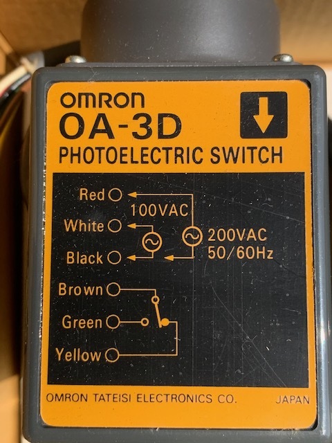 オムロン 光電スイッチ OA-3