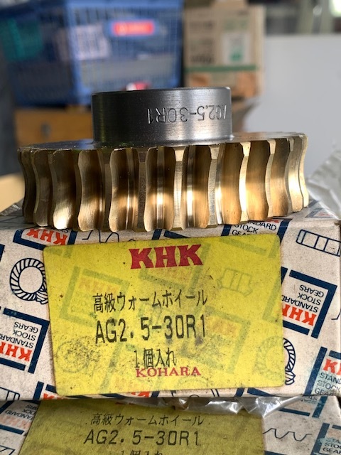 KHK 高級ウオームホイール　(新古品) AG2.5-30R1