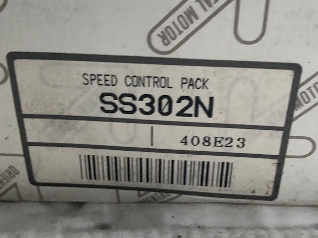 オリエンタルモーター スピード　コントロール　パック(新古品) SS302N