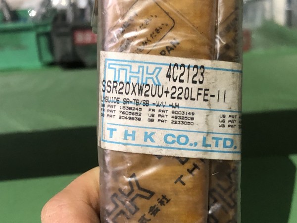 THK LMレール SSR20XW2UU+220LFE-11