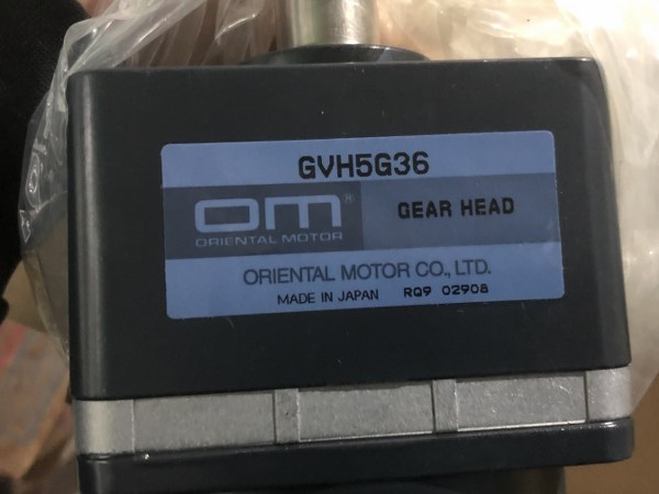 オリエンタルモーター/ORIENTAL　MOTOR ギヤヘッド GVH5G36