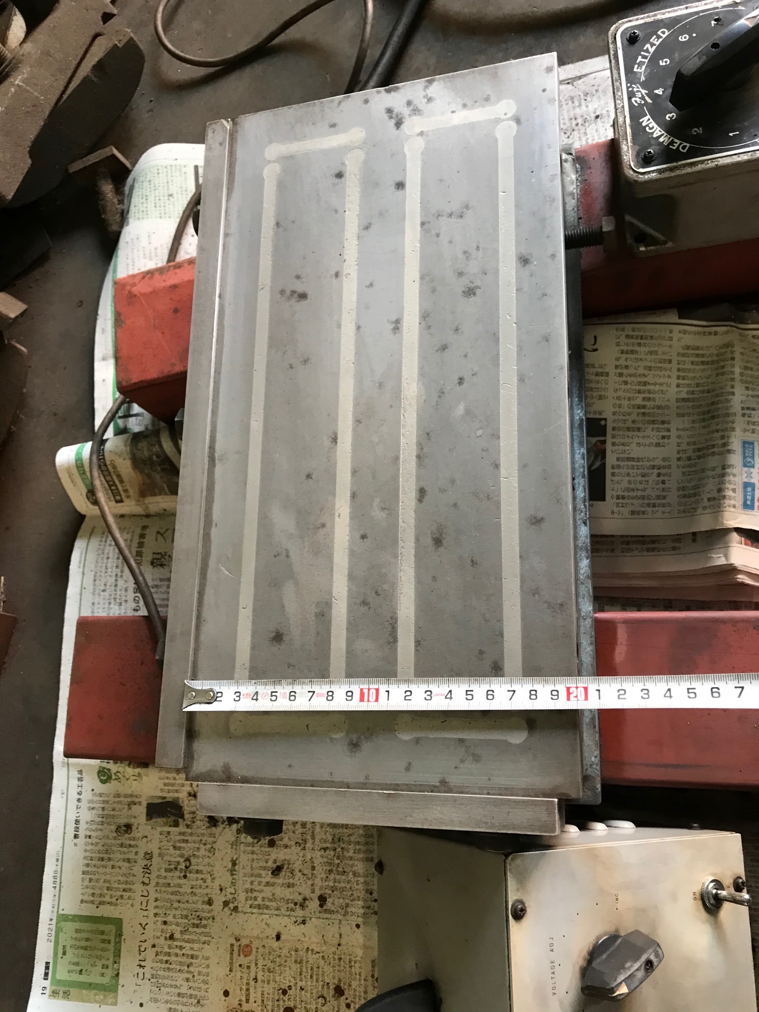 フジ磁工 マグネットチャック SFAH200X400A