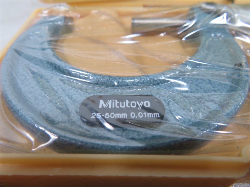 ミツトヨ マイクロメーター 25-50mm 0.01mm