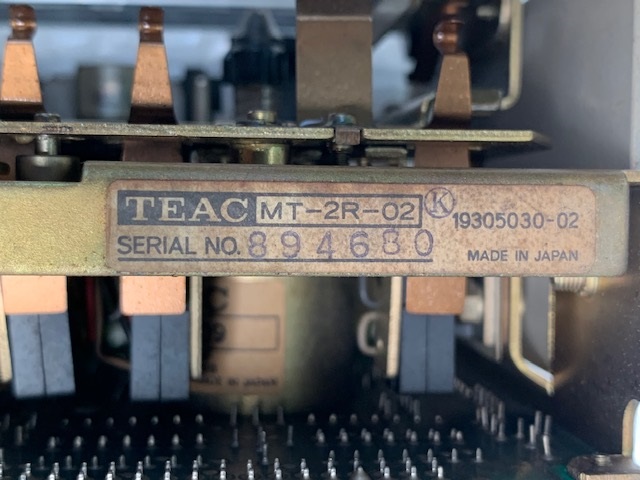 日清紡 メカトロプレス用カセットデッキ MT-2R-02（TEAC）