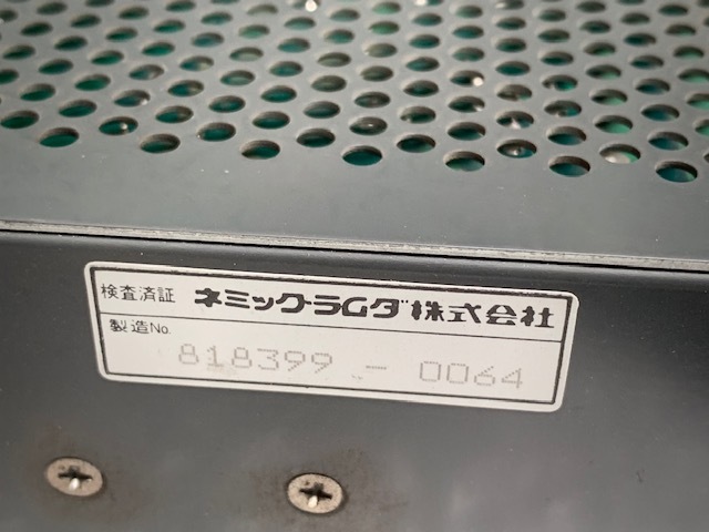 日清紡 メカトロプレス用アンプ ST-5-522（ネミックラムダ社）
