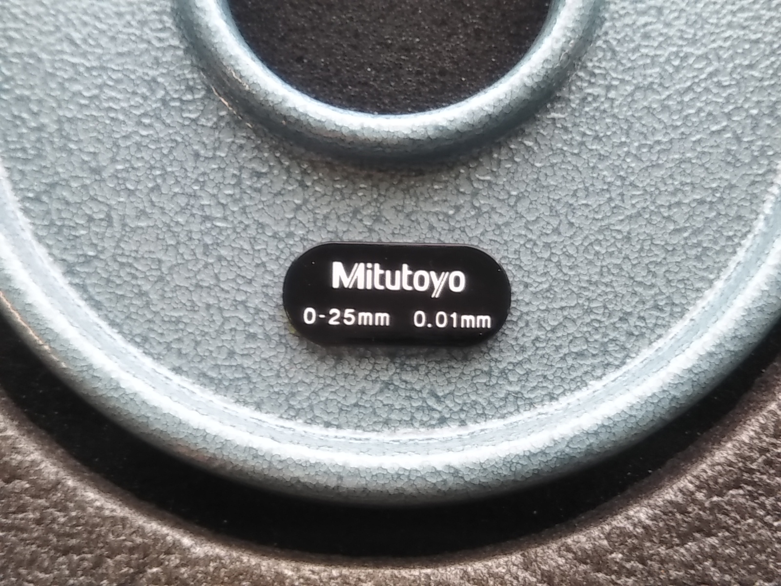 ミツトヨ U字形鋼板マイクロメーター PMU150-25