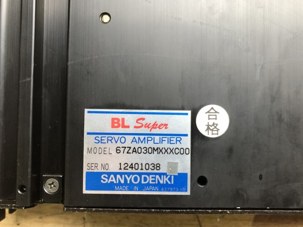 山洋電気/SANYO DENKI サーボアンプ 67ZA030MXXXC00