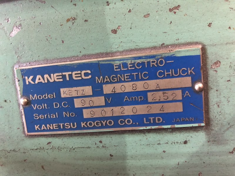 カネテック/KANETEC 電磁マグネットチャック KET-Z-4080A