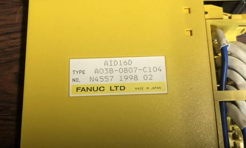 FANUC/ファナック コントロールIOボード A03B-0807-C104