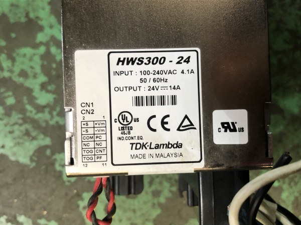 TDK AC入力電源（AC-DCコンバータ） HWS300-24