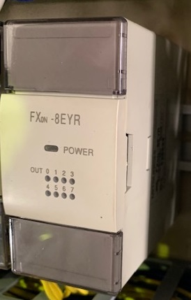 三菱電機 マイクロシーケンサー増設ブロック 出力増設用 FXon-8EYR