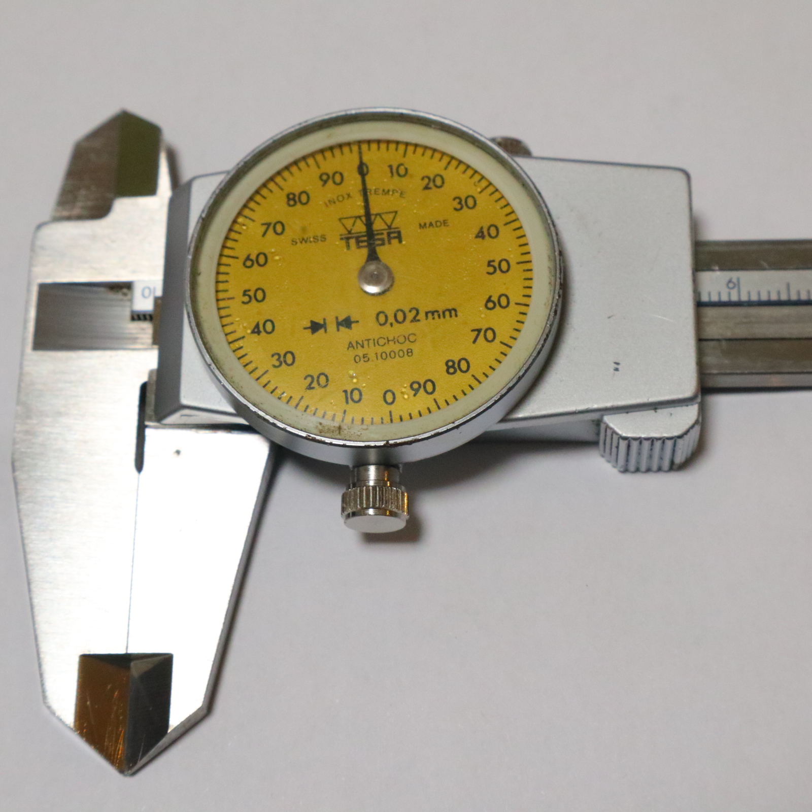 TESA ダイヤルノギス 150mm　0.02mm