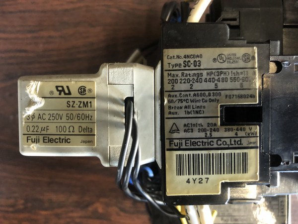 富士電機/FUJI ELECTRIC 標準形電磁接触器 不明
