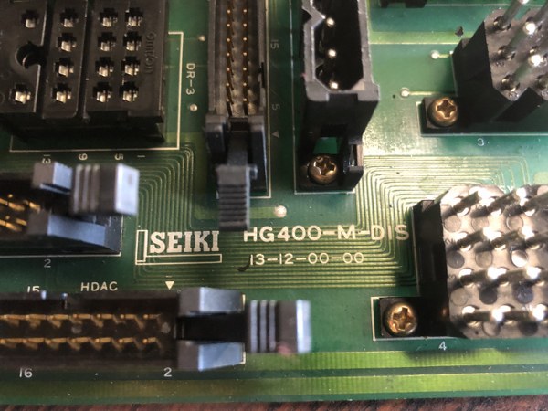 SEIKI 基板 HG400-M-DIS