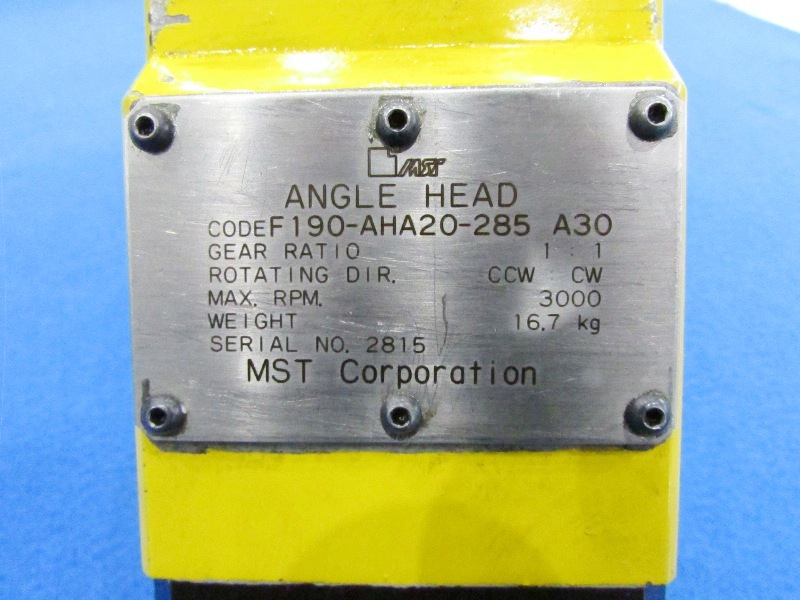 MST アングルヘッド F190-AHA20-285 A30