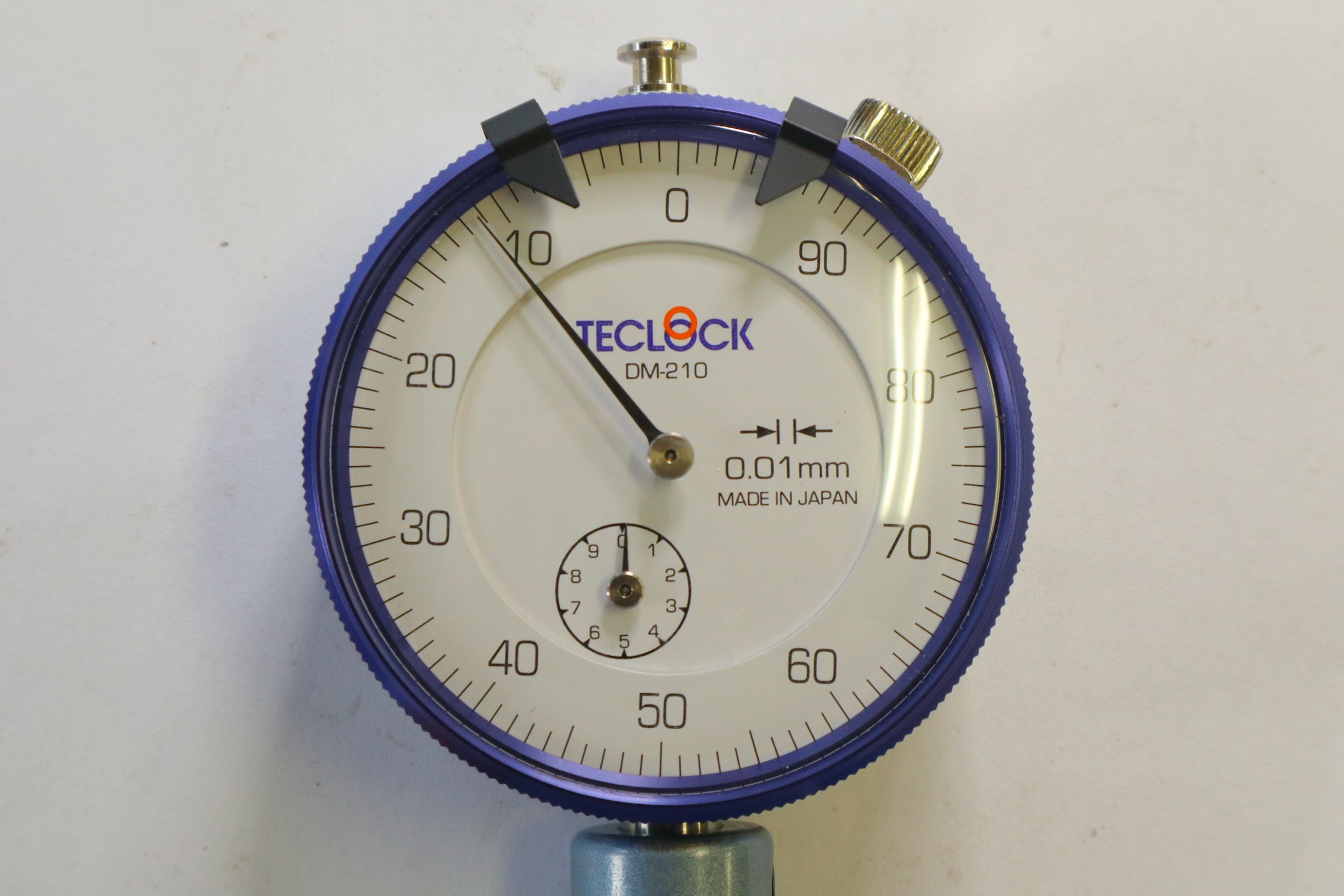 TECLOCK ダイヤルデプスゲージ DM-210　0～10mm　0.01mm