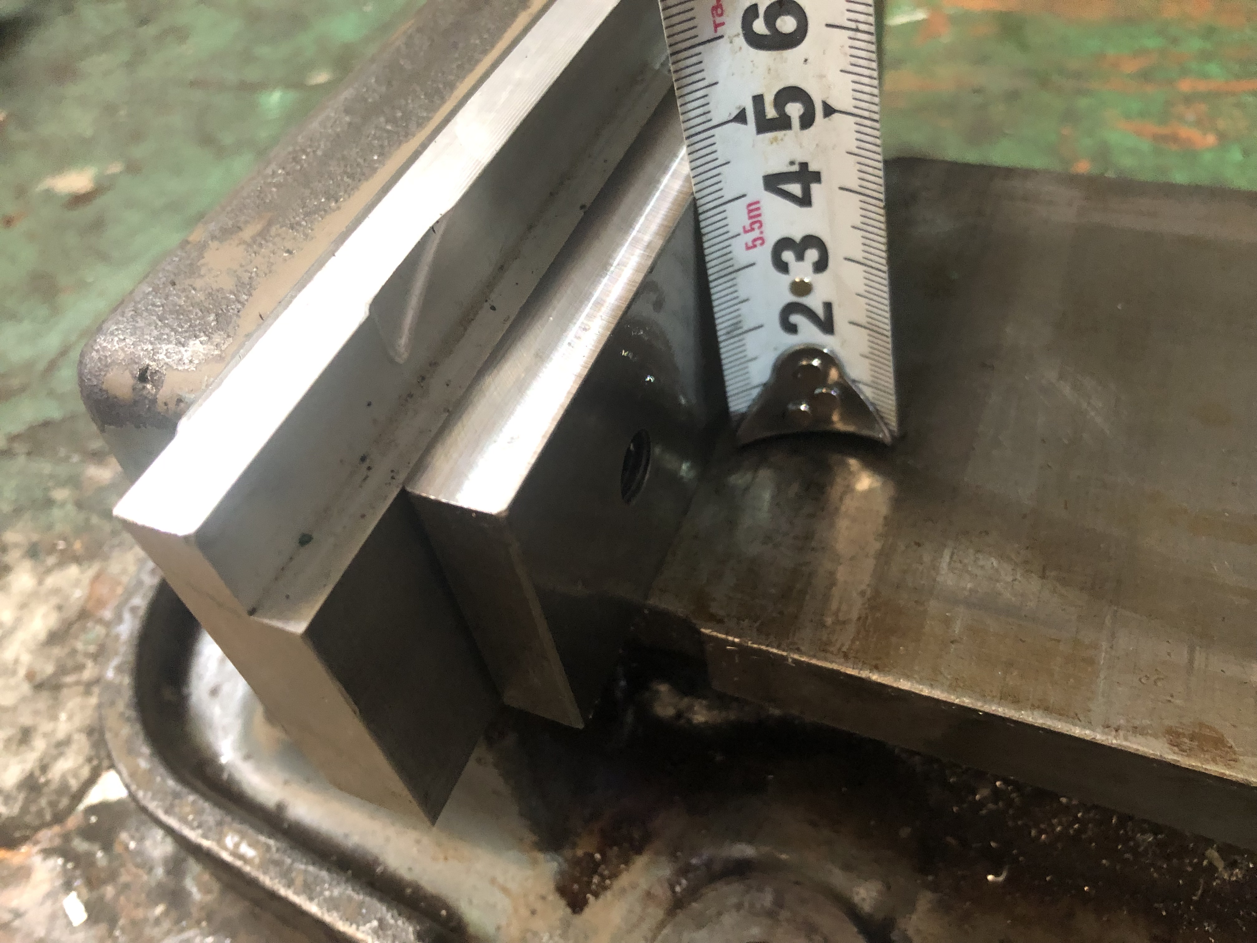 津田駒/TSUDAKOMA マシンバイス 口幅150mm　口開き100mm  口高45mm