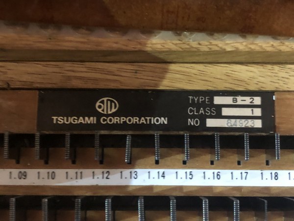 ツガミ/TSUGAMI ブロックゲージ TYPE B-2（Class 1）