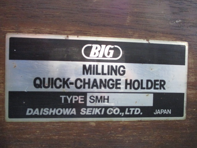 BIG,大昭和精機, クイックチェンジホルダーセット NT50