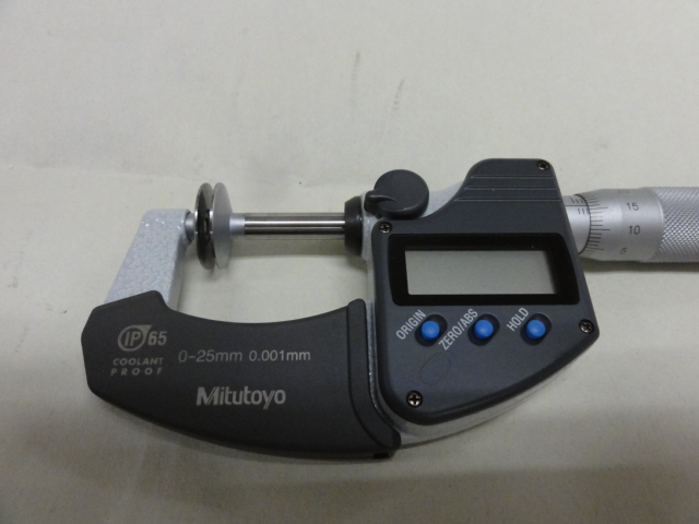 MITUTOYO｜ミツトヨ デジタル歯厚マイクロメーター GMA-25MJ