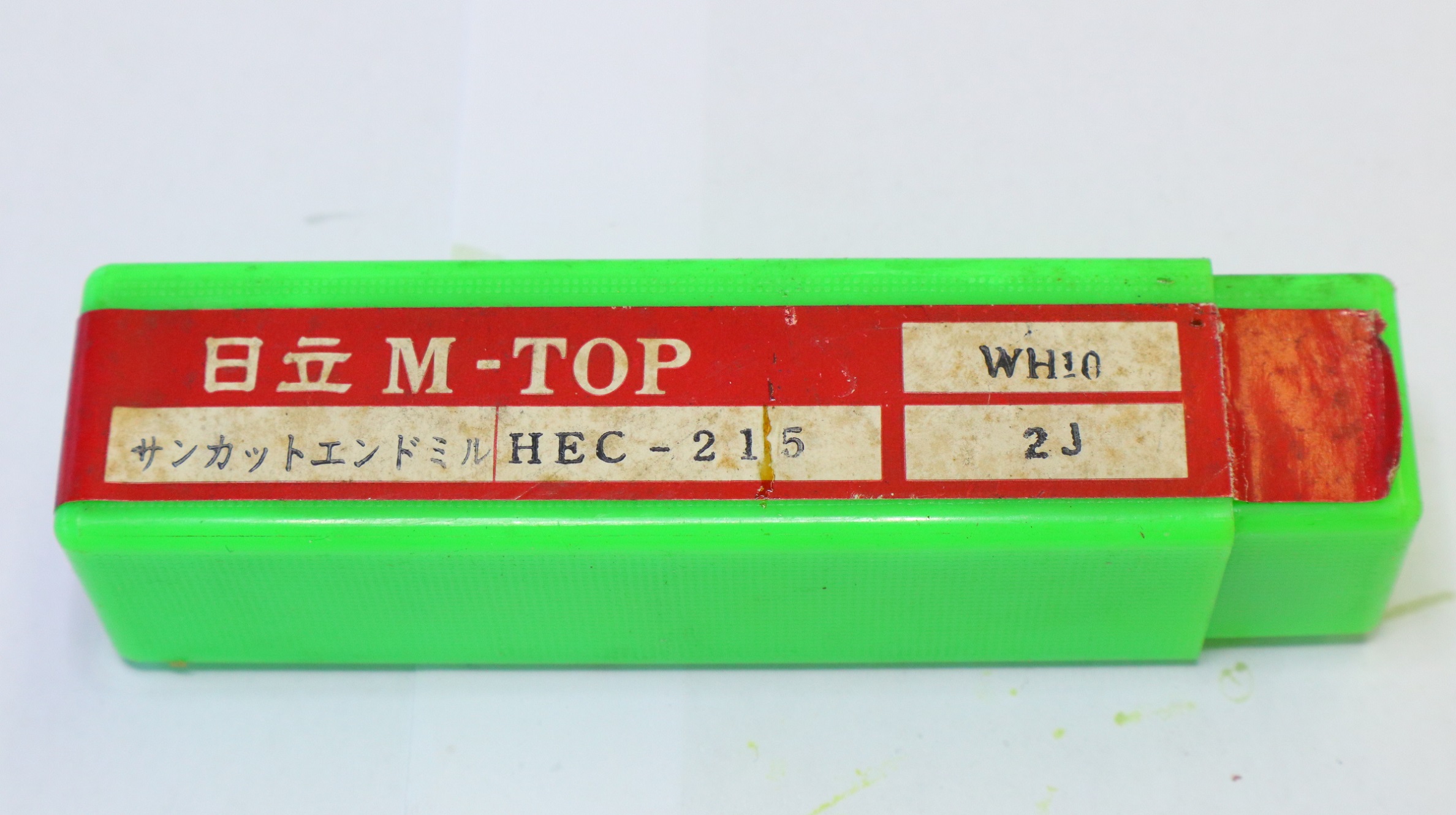 日立M-TOP 2枚刃エンドミル 日立M-TOP エンドミル　15mm　イモノ　2枚刃　HEC215 WH10 2J 未使用　15×16