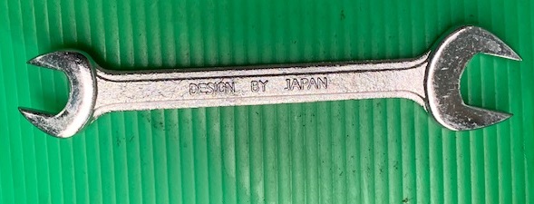  両口スパナ　新古品 17-14mm